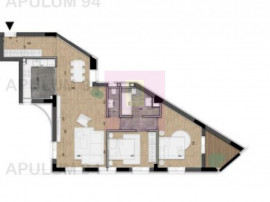 Apartament 3 camere 85mp