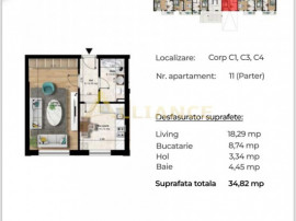 Popesti Metrou Berceni Garsoniera Decomandata