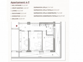 Apartament 2 camere, 82.92 mp, ansamblu 0% Comision Achiziț