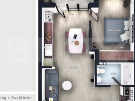 Apartament 2 camere, intermediar, balcon, CF, parcare, boxa,