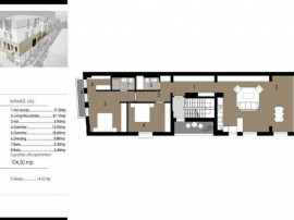 Apartament 3 camere,105 mp si terasa 14 mp!
