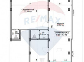 Spațiu comercial de 90mp de v&acirc;nzare &icirc;n zona Central