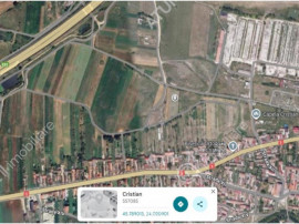 Teren intravilan de 8600 mp cu deschidere la doua drumuri in