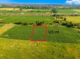 Teren Bragadiru langa A0 - PUZ aprobat, vizibilitate autostr