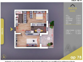 Apartament 2 camere- finalizat -Titan -Pallady