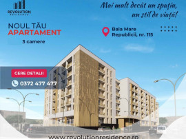 NEW! Apartamente 3 camere - Republicii 115, Baia Mare