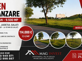 V&acirc;nzare teren intravilan &ndash; 9.500 mp, DN26 -Padurea Gar...