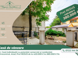 Casă individuală cu potențial comercial și rezidențial,