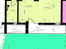 Studio Modern | Terasă 46 mp | Zona Aradului