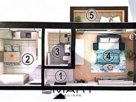 Garsoniera decomandată