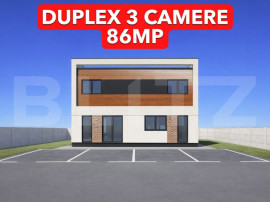 Duplex P+1E, 86 mp utili+ 13mp terasa, 250 mp teren, Mosnita