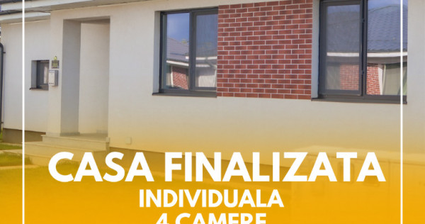 CASA FINALIZATA 4 CAMERE– Șos. Pipera-Tunari – 510 curte