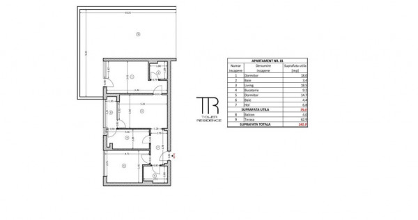 Apartament 3 Camere PENTHOUSE Incalzire in Pardoseala Sos Sa