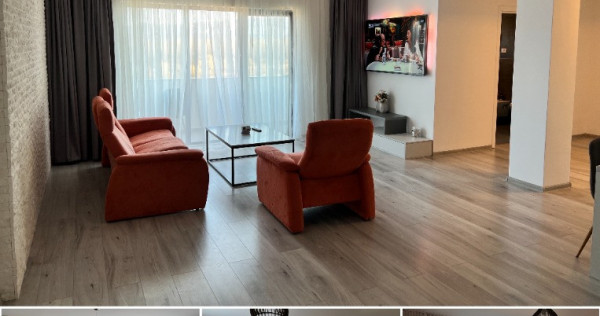 Apartament 4 camere-mobilat-priveliste spre lac-bloc nou-Central