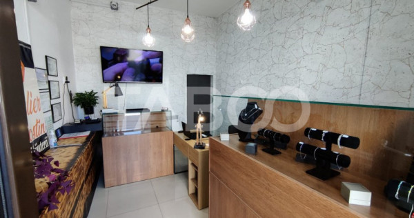 Casa individuala si 4 spatii comerciale cu vad in Orasul de