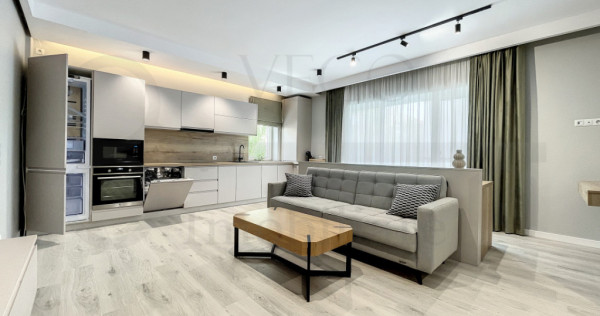 Apartament modern 2 camere, 50 mp, garaj, terasa, Buna Ziua