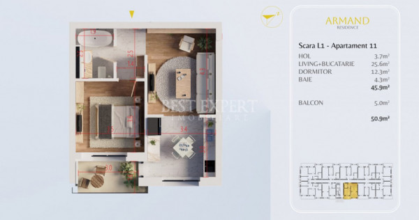 PROMO - Apartament 2 Camere cu Parcare BONUS - Theodor Palla
