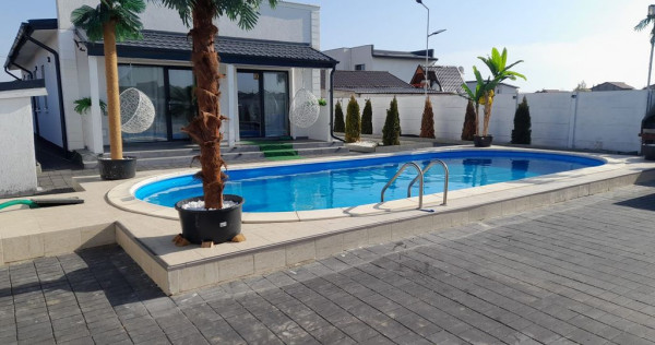 Casa individuala cu piscina comuna Berceni !