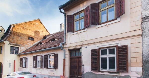 COMISION 0% -Casa singur in curte ,centrul istoric Sibiu !