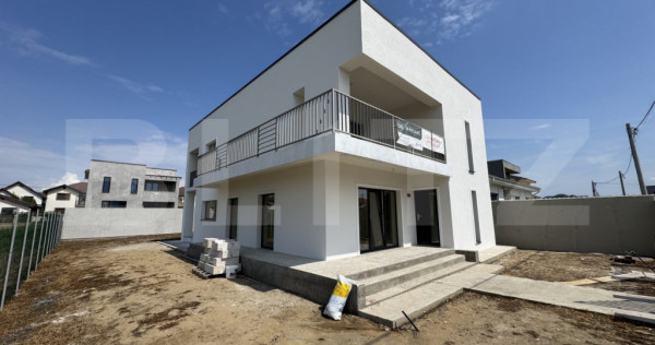 Casă P + E de 190 mp utili, cu 502 mp teren, toate utilită