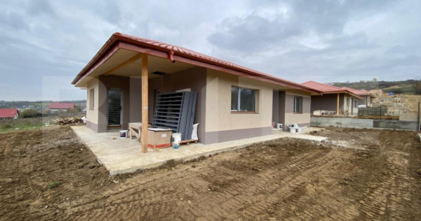 Casa Individuala, plan parter, 82.50mp utili, 450mp teren, B