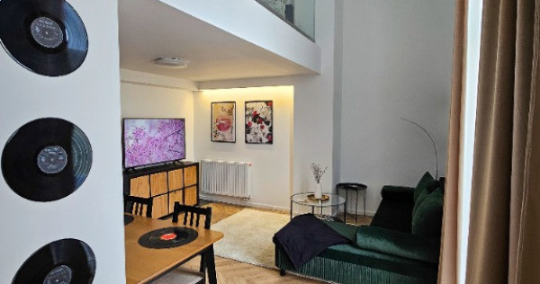 Apartament 2 cam Loft exclusivist utilat langa metrou NOA Residence