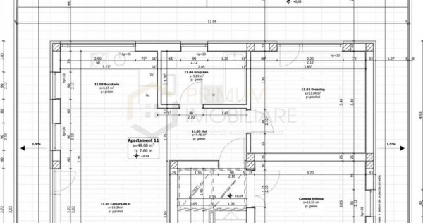 Buziasului - 2 Camere - Terasa 50 mp - Finisaje la alegere -