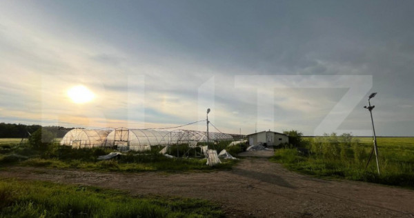 Teren parțial intravilan 23.500 mp, apă, curent și suprav