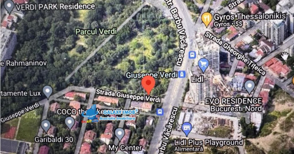Teren langa Parcul Verdi, strada Giuseppe Verdi