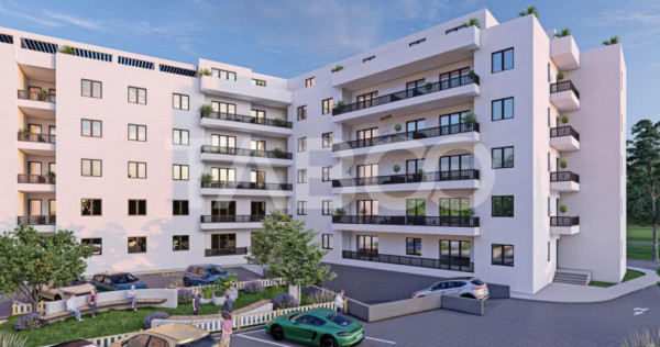 Apartament de 63 mpu 2 camere 2 balcoane CONSTRUCTIE NOUA in