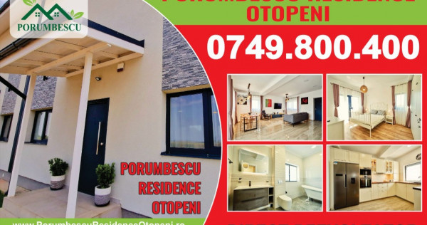 Porumbescu Residence Otopeni, vile 4 & 5 camere in Otopeni
