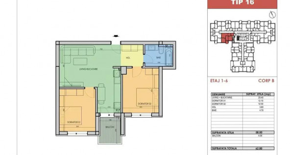 3 Camere - EGO Berceni - Metrou