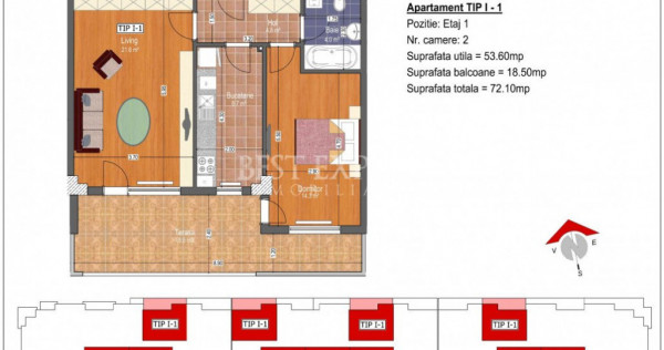 Metrou Nicolae Teclu-Apartament 2 camere Suprafata generoasa