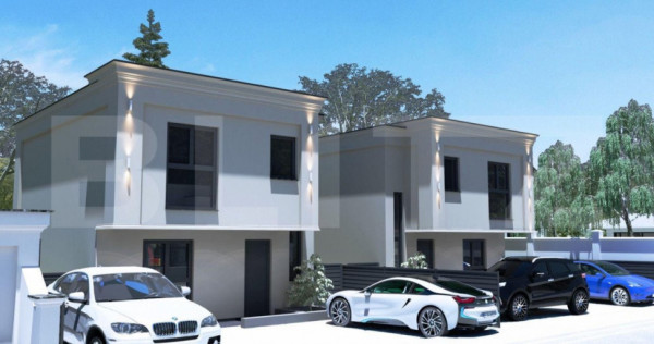 Casa individuala, 90 mp utili, 200 mp teren, Lisaura