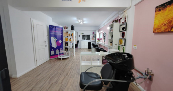 Spațiu comercial 71,2mp+LOC DE PARCARE+GRADINA 50mp - Valea