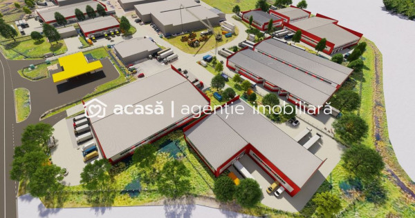 Teren industrial 9000 mp &icirc;n Parcul Industrial UTA2 Arad