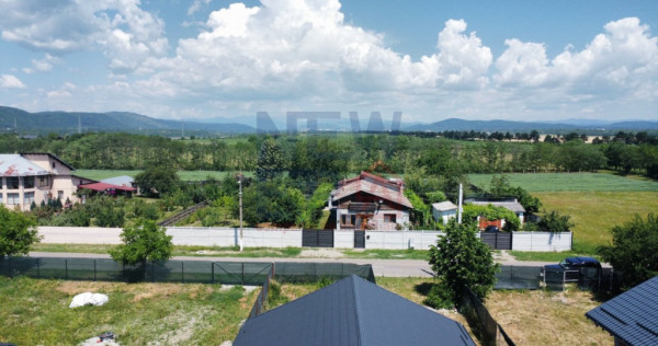 Vila la rosu 130mp cu teren de 2400mp in Floresti, Prahova