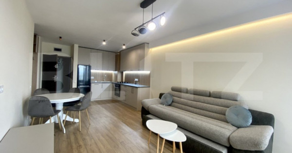 Apartament 2 camere open space, prima inchiriere, parcare, c