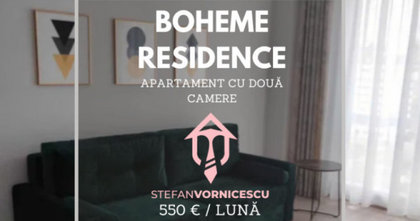 Prima închiriere: Ap cu 2 camere - Boheme Residence, Buciu