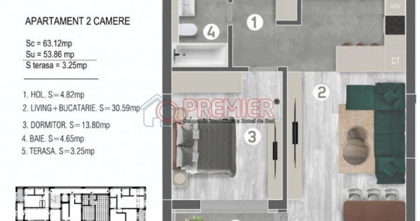 Parcul Tudor Arghezi Apartament Finializat 2 Camere - Grand