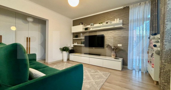 Apartament 2 camere, 57.50mp, etaj intermediar, parcare, zon