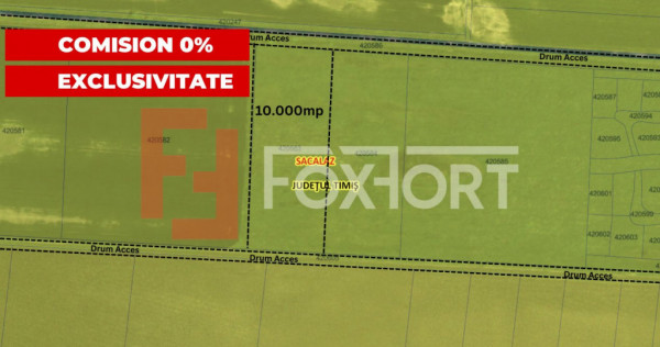 COMISION 0% Teren extravilan pretabil agricol, Scalaz - Opor