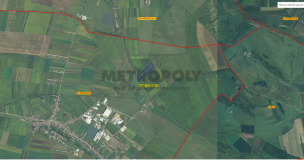 TEREN INVESTITIE - 63000 MP SURA MICA !