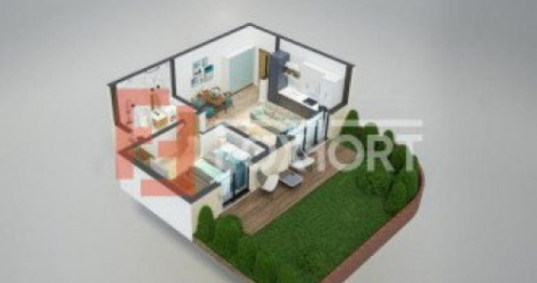 COMISION 0% Apartament cu 2 camere + 45 mp gradina, in Timis