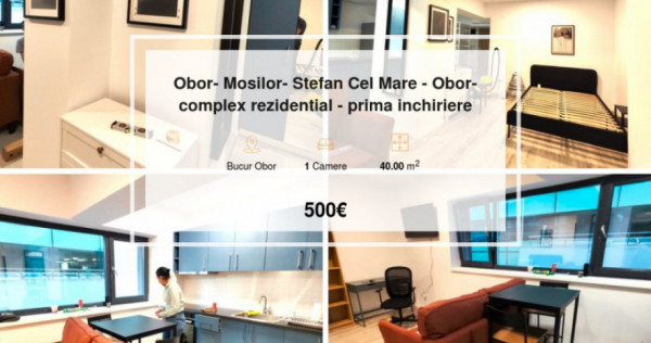 Obor- Mosilor- Stefan Cel Mare - Obor- complex rezidential -