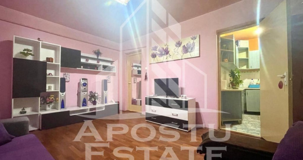 Apartament cu 1 camera, centrala proprie, zona Fortuna