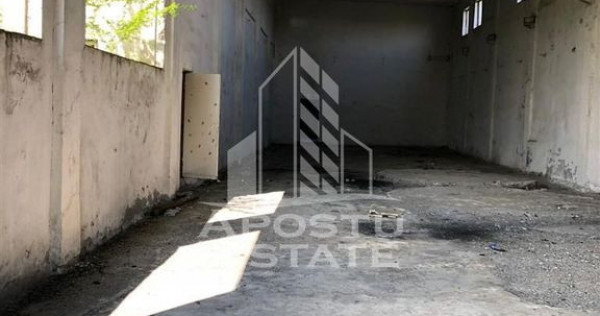 Teren 8000 mp cu hala de 700 mp