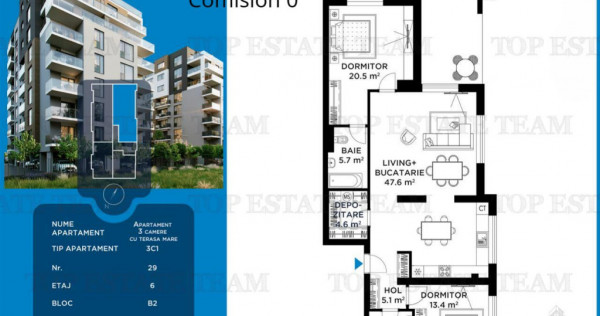 Bucurestii Noi/Straulesti | Bloc nou construit la standarde