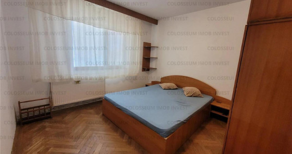 Apartament 3 camere, 2 bai, decomandat, mobilat, utilat, zona Astra!