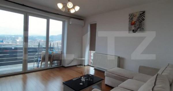 Apartament de 2 camere,48 mp, mobilat - Brasov